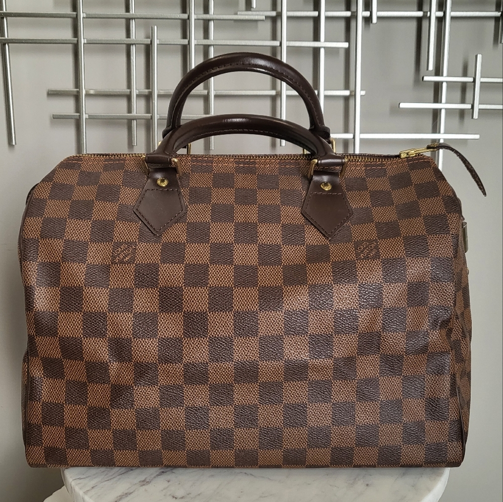 Louis Vuitton Speedy 30 Damier Ebene